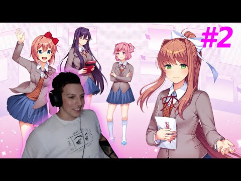 Видео: МАЗЕЛЛОВ ИГРАЕТ В ВИЗУАЛЬНУЮ НОВЕЛЛУ (Doki Doki Literature Club!) #2