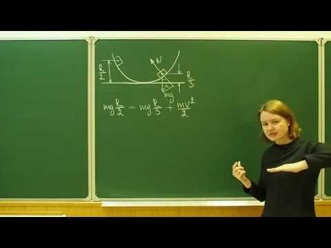 Видео: Шайба в потенциальной яме