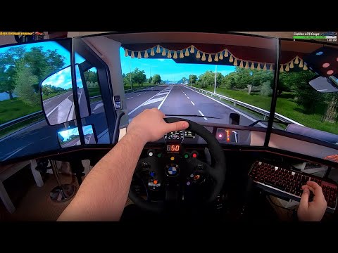 Видео: Дальнобойщик от первого лица - Euro Truck Simulator 2 [4К 60FPS]