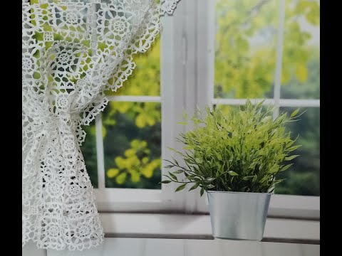 Видео: Красивый ажурный квадратный мотив крючком. Часть 1. Мастер класс.