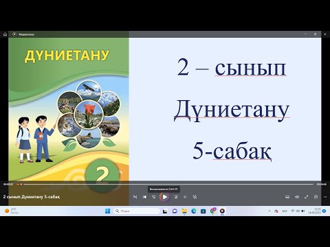 Видео: 2 сынып Дүниетану 5 сабақ
