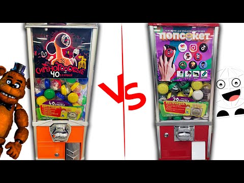 Видео: Битва АППАРАТОВ с игрушками! Brawl Stars против Among Us vs Five Nights at Freddy's