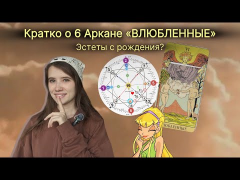 Видео: 6 АРКАН ВЛЮБЛЕННЫЕ | МАТРИЦА СУДЬБЫ | НУМЕРОЛОГИЯ | ПЛЮСЫ 6 АРКАНА | ПРОРАБОТКА 6 АРКАНА В МАТРИЦЕ