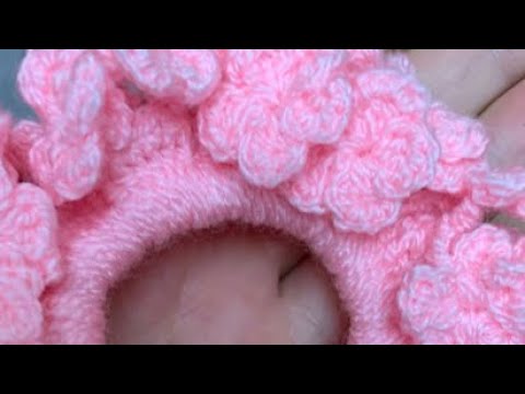 Видео: Резинка для волос, вязаная крючком 🧶☕️