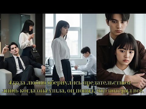 Видео: 4 года любви обернулись предательством — лишь когда она ушла, он понял, что потерял всё.