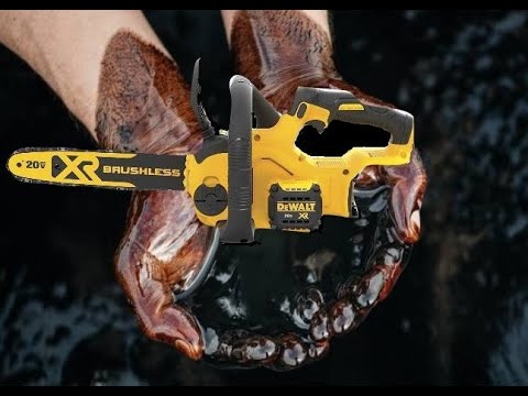 Видео: Устранение течи масла в бензопиле DeWalt 20 В (дело НЕ в «отсутствующем» уплотнительном кольце)!!
