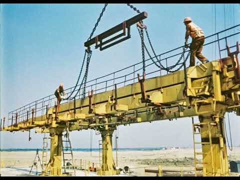 Видео: Прогрессивный метод монтажа крупнопанельных домов, 1987
