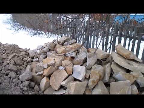 Видео: колодец в скале приток воды в колодце