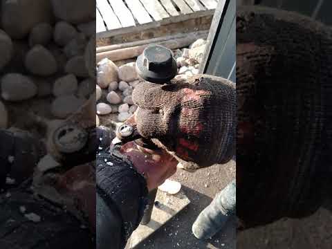 Видео: Как выбить центровочную втулку кардана.