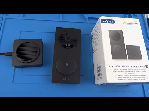 Видео: Умный видеозвонок Aqara G4 SVD-KIT1 Smart Video Doorbell G4 с распознаванием лиц Apple Homekit