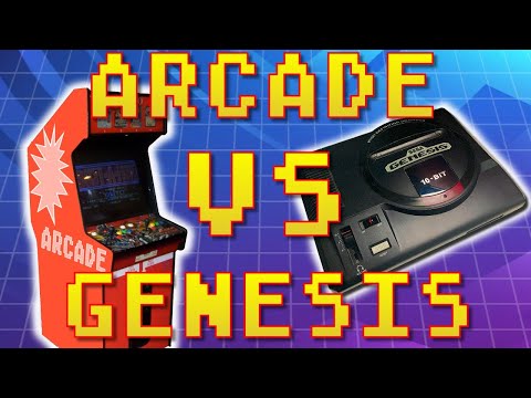 Видео: Аркада против Sega Genesis! *24 ИГРЫ*!