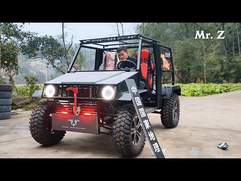Видео: Самодельный ВЕЗДЕЖНЫЙ АВТОМОБИЛЬ.