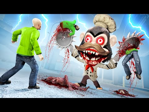 Видео: ПОВАР ОБЕЗЬЯНА ОХОТИТСЯ НА НАС! ОПАСНЫЙ SCP ПРОТИВ ЛЮДЕЙ! ВЫЖИТЬ В ЛЕСУ С SCP В Garry`s Mod