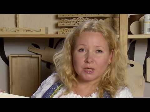 Видео: Декорируем поднос. Декупаж. Выпуск 2