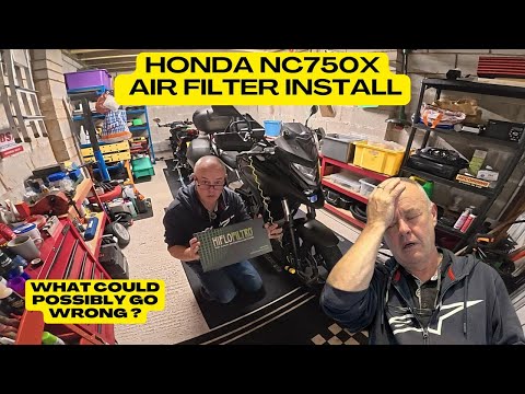 Видео: Обновление воздушного фильтра Honda NC750x — одна простая деталь, которая вызвала большую головну...