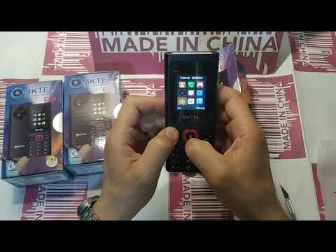 Видео: Современные кнопочные телефоны MKTEL EXO для пожилых людей, с двумя SIM-картами с AliExpress