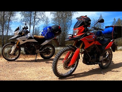 Видео: На мотоциклах в заброшенную деревню Racer Ranger 300