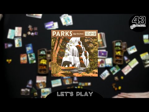 Видео: Наслаждаемся видами. Настольная игра Parks. Играем вчетвером.