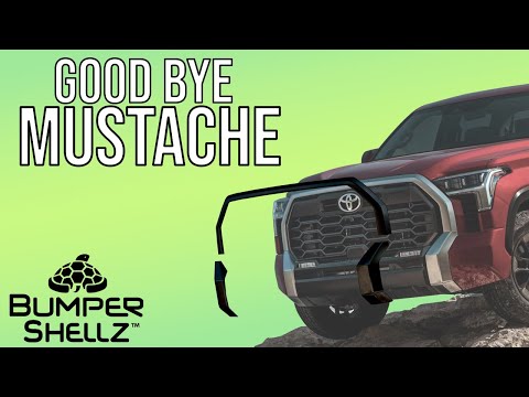 Видео: Удалить хромированные усы Toyota Tundra 2022+ — BumperShellz