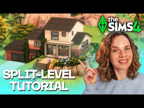 Видео: Как построить двухуровневый дом в The Sims 4 💚