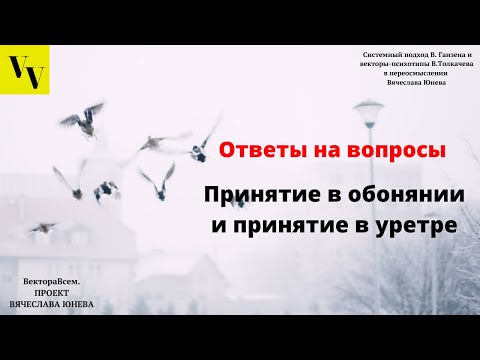 Видео: Принятие в обонянии и принятие в уретре. ВектораВсем. Проект Вячеслава Юнева