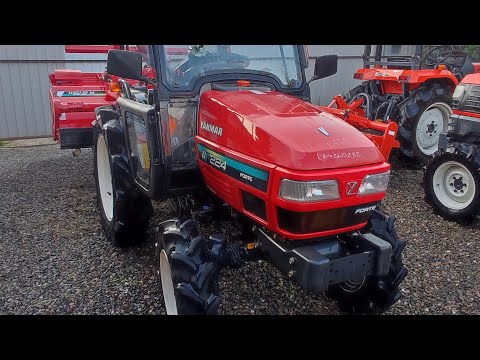 Видео: японский минитрактор yanmar af 224 Видео-обзор ПРОДАН