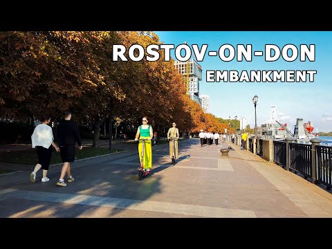 Видео: ⁴ᴷ⁶⁰ Ростов-на-Дону: Набережная
