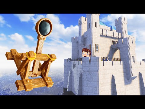 Видео: СУПЕР КАТАПУЛЬТА против огромного ЗАМКА В TEARDOWN Володя МОДЫ в Тирдаун тирдавн