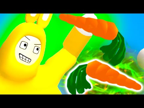 Видео: ДВЕ МОРКОВКИ НА УРОВНЕ?! ДИКИЕ БАГИ | Super Bunny Man