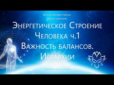 Видео: Энергетическое строение человека. Важность балансов. Иерархия. Подселения