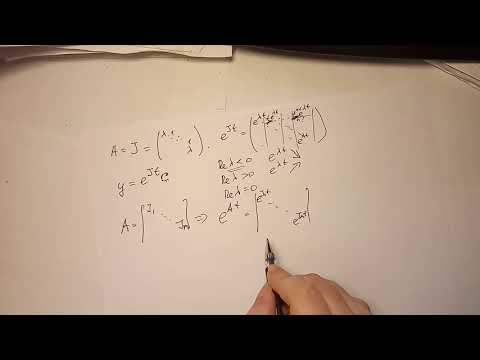 Видео: Устойчивость 3  Линейные системы  Общий случай  Теорема