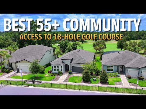 Видео: Ваш путеводитель по лучшему району для людей старше 55 лет в Окале, Флорида | С доступом к полю д...