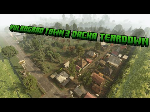 Видео: Детальная Volkograd town 3 Dacha в Teardown