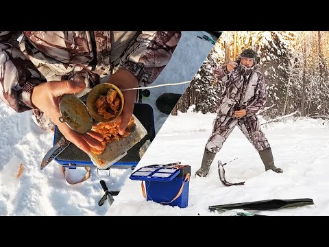 Видео: ЗИМНЯЯ РЫБАЛКА В -40° Как и на что ловить ленка, хариуса, тайменя зимой. Русская рыбалка.