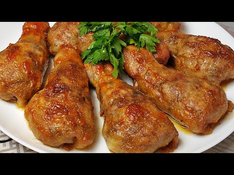 Видео: Фаршированные куриные ножки!!!🍗🍗Рецепт сочных КУРИНЫХ НОЖЕК!!!