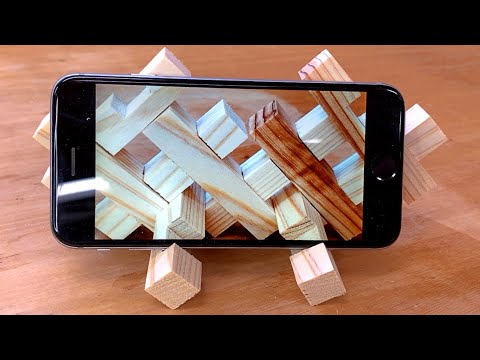 Видео: Я сделал деревянную игрушку, в которую можно собирать и играть