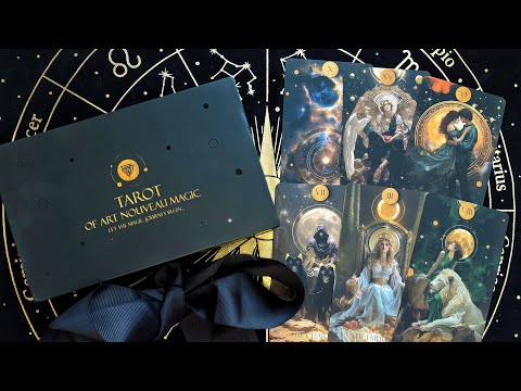Видео: ⚜️TAROT OF ART NOUVEAU MAGIC обзор колоды таро⚜️