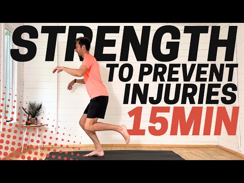 Видео: ПРЕДОТВРАЩЕНИЕ травм во время бега: силовые тренировки дома