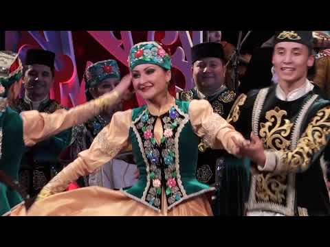 Видео: Бәйрәм — из спектакля «Изге бакча» («Священные сады»). Госансамбль песни и танца РТ. Декабрь, 2017 г