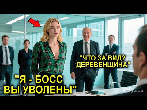 Видео: Деревенскую Девушку УНИЗИЛИ Из-За Дешевой Одежды… Но Оказалось, Она — Новый Генеральный Директор!