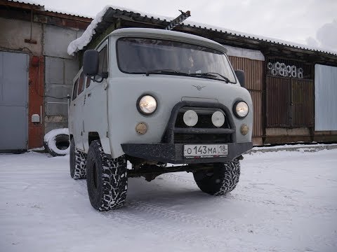 Видео: ДИЗЕЛЬНАЯ БУХАНКА!!! УАЗ 2206 на Моторе QD32