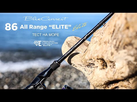 Видео: Yamaga Blanks BlueCurrent 86 All Range “ELITE”. Тест на море. В поисках саргана.