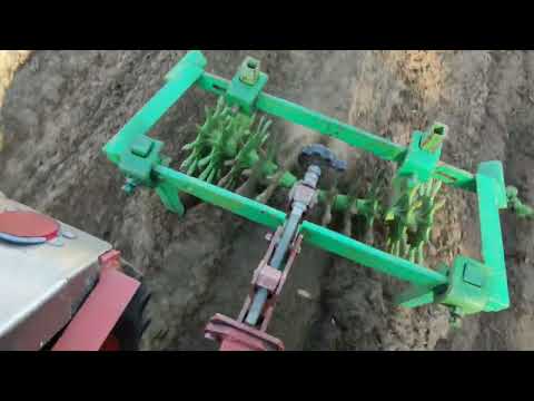 Видео: Прополка картошки ЕЖАМИ И СТРЕЛКАМИ на мотоблоке с передним адаптером.