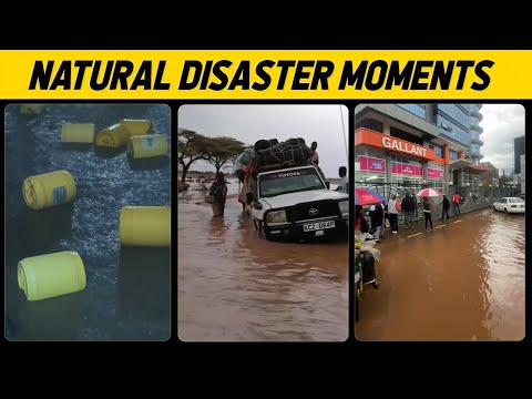 Видео: Самые шокирующие моменты стихийных бедствий в Кении, снятые на камеру 😳 (ЧАСТЬ 1)