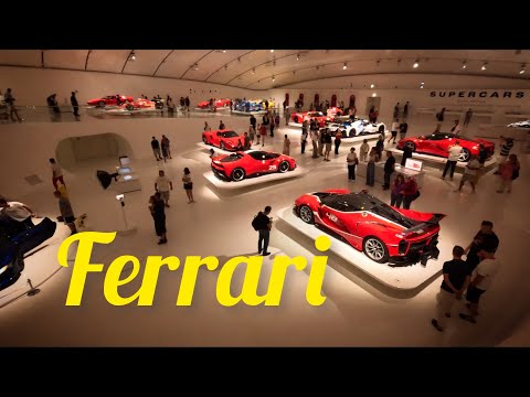 Видео: Ferrari музей,обзор суперкаров,supercars,Феррари,уникальные авто#Ferrari #supercars #обзор #review