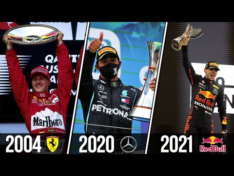Видео: 🏎 Все Чемпионы (Победители) Мира Формула 1 (Formula 1) (F1) за всю историю по годам 1950-2024 🏁
