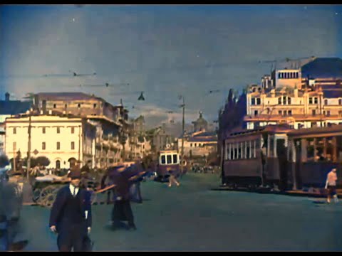 Видео: 1934 Москва в цвете летом | 1934 Moscow in color in summer |夏の色のモスクワ| Moscú en color en verano