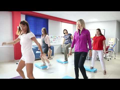 Видео: Мастер-класс «Степ-аэробика» Дорожкина Н.С.
