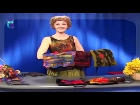 Видео: Мокрое валяние. Делаем сумочки. Мастер класс. Татьяна Лазарева