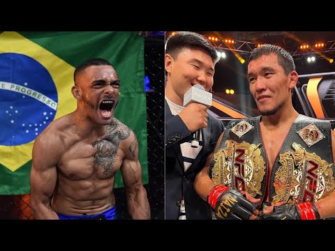 Видео: Қазақ батыры ақырған Бразилиялықты жеңіп, үш дүркін чемпион атанды-Алиби Идрис-Флавио де Сильва